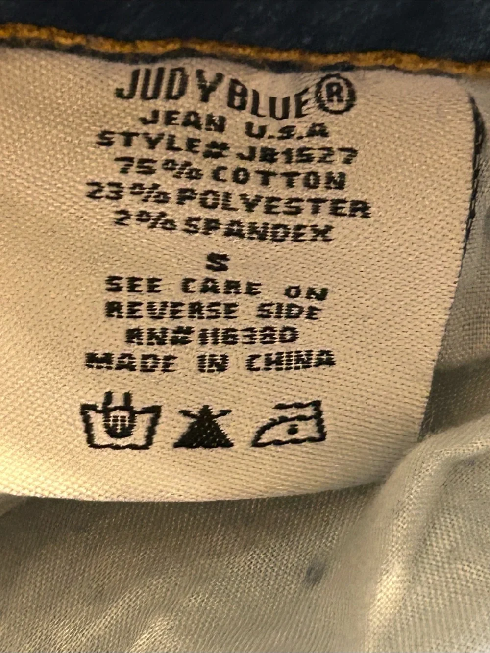 Judy Blue Medium Wash Distressed Cuffed Jean Shorts